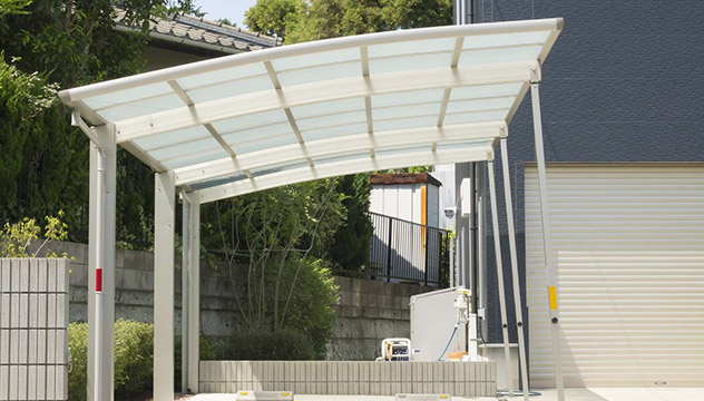 駐車スペースのリフォーム