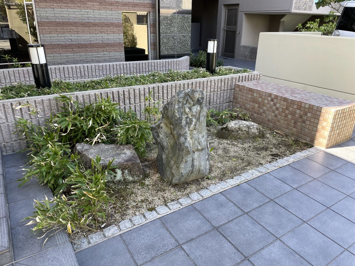 マンションの外構工事施工前