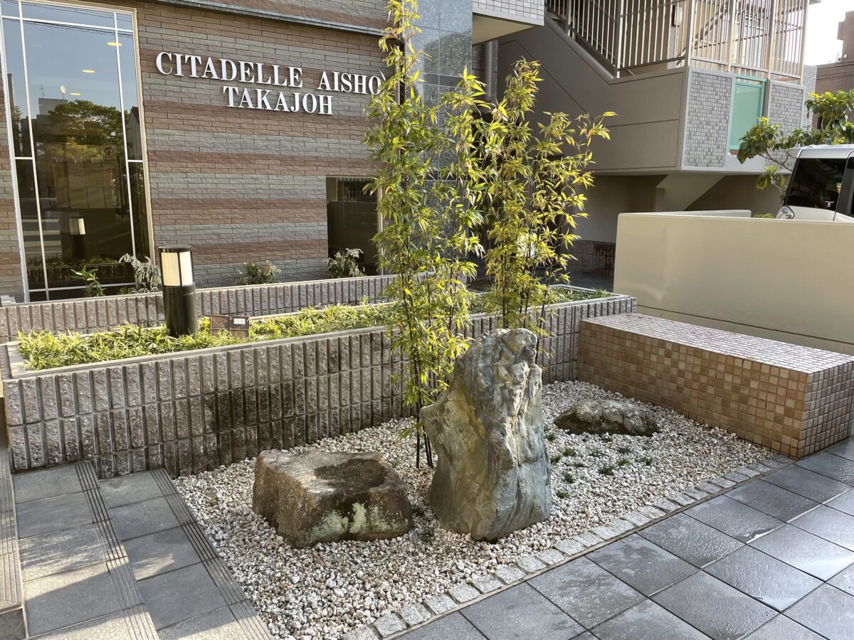 マンションの外構工事施工後