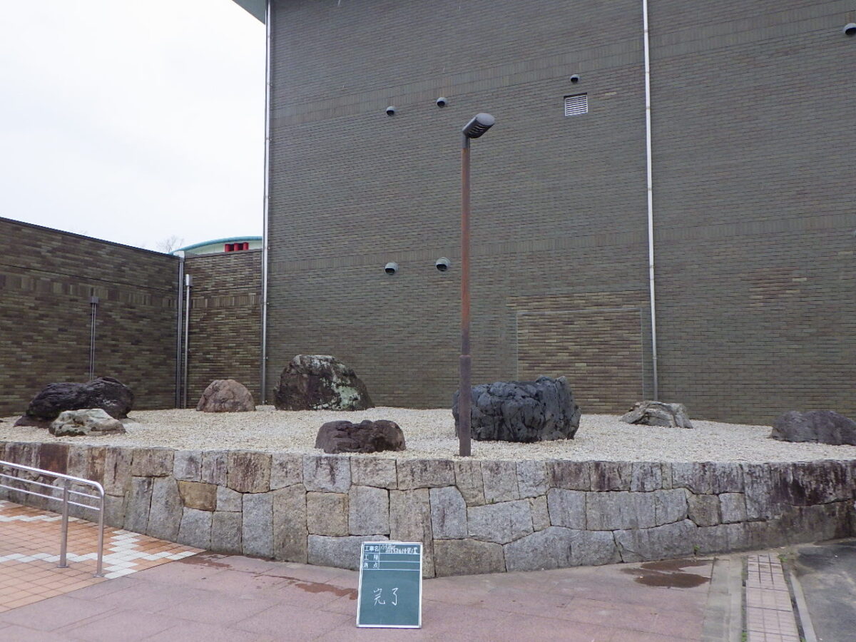 安八庁舎伐採工事施工後