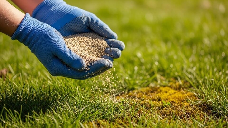 芝生の施肥